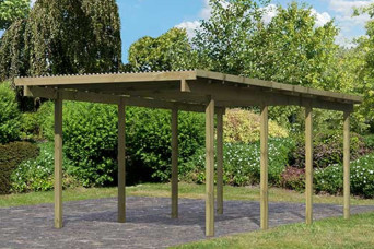 Karibu | Enkele Carport Eco 2 | Variant A 200109-31